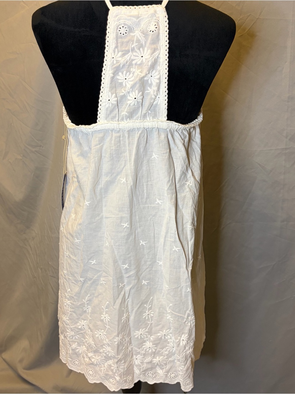 Artisan Ny White Lace-Trim Sleepwear Top - Picture 3 of 9